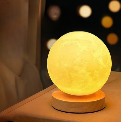 GlowVerse™ Floating Galaxy Moon Lamp