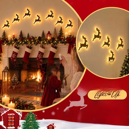 Christmas Glow Wall Deer