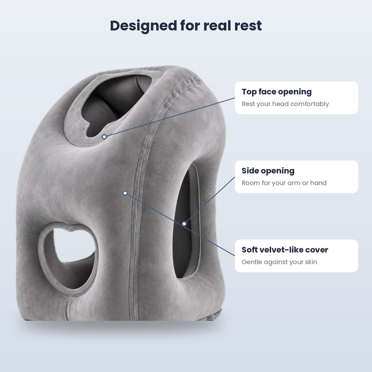 The Nap Pillow for Tired Parents & Travelers